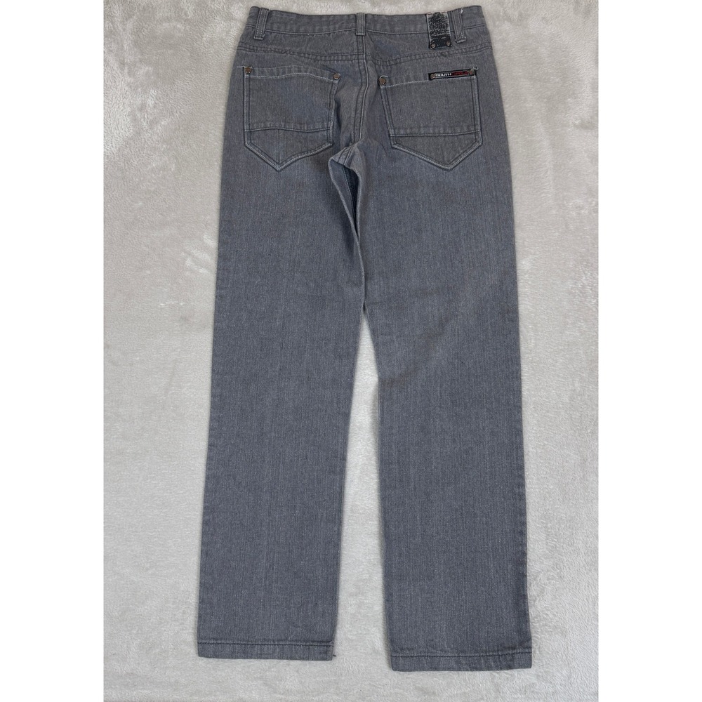 Vintage Southpole Jeans‎ Mens 34 Gray Preowned Denim Straight Leg Streetwear - Picture 2 of 10